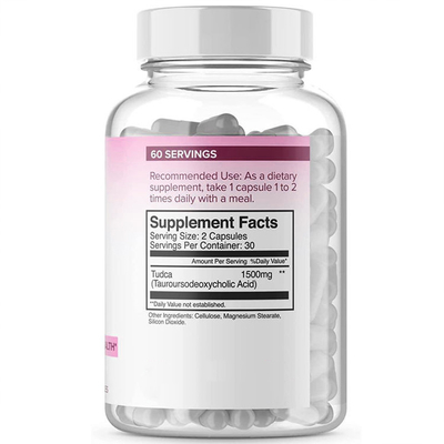 OEM সেরা TUDCA ক্যাপসুল Taurine Deoxycholic অ্যাসিড লিভার ক্যাপসুল TUDCA