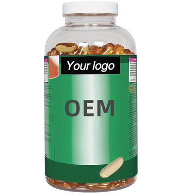 OEM HALAL প্রাইভেট লেবেল উচ্চ মানের ফিশ অয়েল ওমেগা 3 সফটজেলস ক্যাপসুল