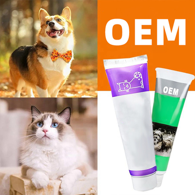 OEM এবং ODM কুকুর বিড়াল ভিটামিন খনিজ স্বাস্থ্যকর যত্ন সম্পূরক 120g পোষা পুষ্টি প্লাস জেল