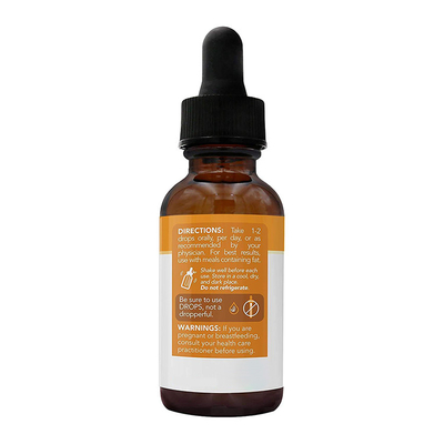 K2 লিকুইড ড্রপ সহ সমস্ত প্রাকৃতিক নন GMO OEM ভিটামিন D3