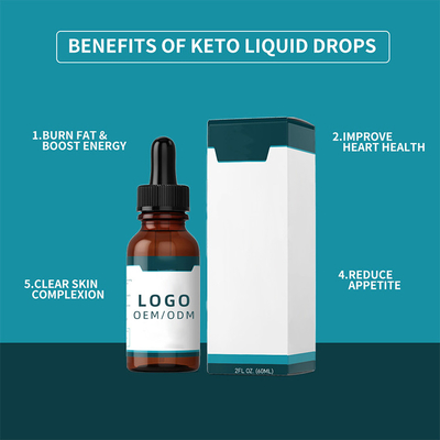 ওজন কমানোর জন্য OEM Biotin Collagen drops 60ml Keto drops