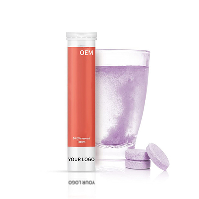 OEM 250mg-1000mg Effervescent Collagen ট্যাবলেট ত্বকের স্বাস্থ্যের জন্য কোনো পার্শ্বপ্রতিক্রিয়া নেই