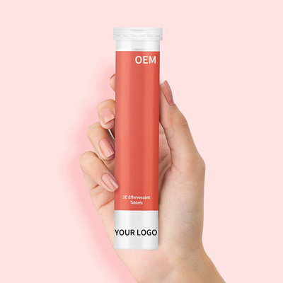 OEM 250mg-1000mg Effervescent Collagen ট্যাবলেট ত্বকের স্বাস্থ্যের জন্য কোনো পার্শ্বপ্রতিক্রিয়া নেই